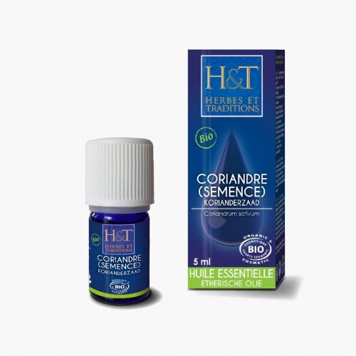 Huile essentielle de Coriandre (semence) BIO 5mL H&T