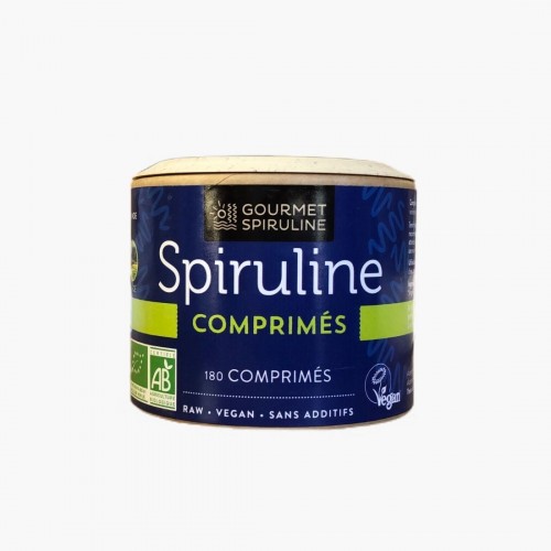 Spiruline comprimés 180 comprimés Gourmet Spiruline