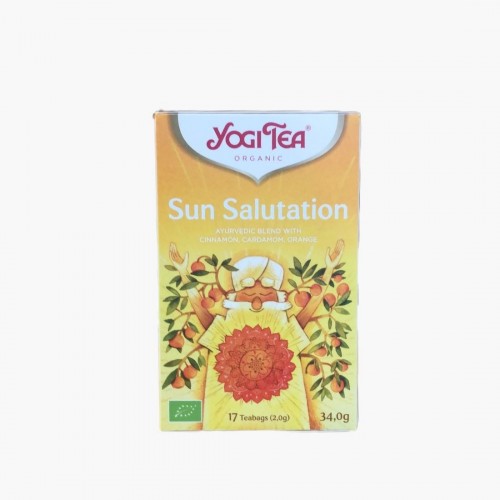 Infusion Sun salutation Yogi tea