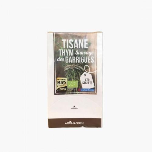 Infusion Thym sauvage des garrigues Aromandise