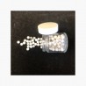 Perles Howlite blanche 4, 6, 8, 10mm