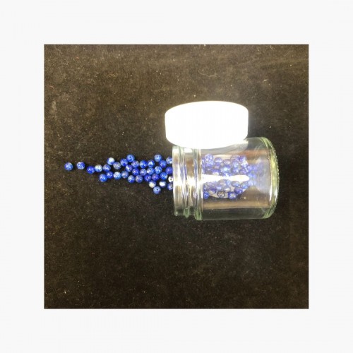Perles Lapis lazuli 4 mm