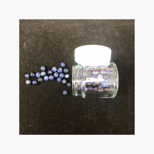 Perles sodalite 4, 6 et 8 mm