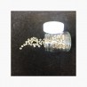 Perles Jaspe dalmatien - Rondelle 2 x 4 mm