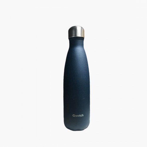 Bouteille isotherme Granite Bleu 500ml Qwetch