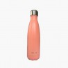 Bouteille isotherme Pastel Pêche 500mL Qwetch