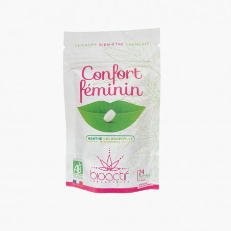 CBD Bio confort féminin pastilles à sucer