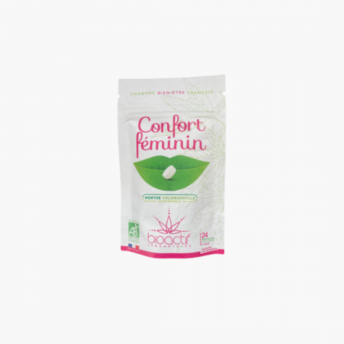 CBD bio confort féminin pastilles à sucer
