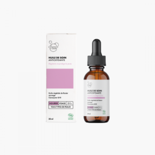 Huile de soin protectrice antioxydante Clémence et Vivien