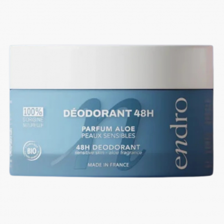 Déodorant baume peaux sensibles parfum Aloe Bio