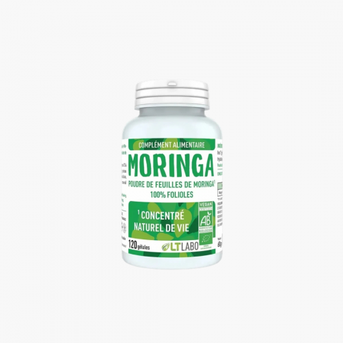 moringa poudre en gelules 120 lt labo