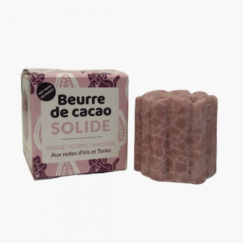 Beurre de cacao solide Iris et Tonka Lamazuna